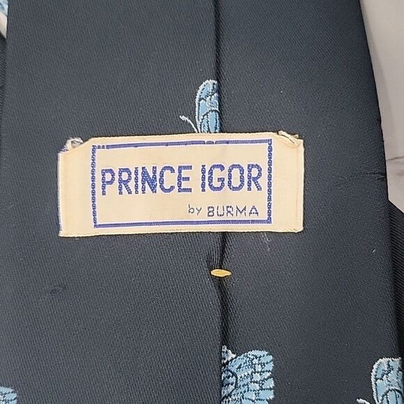 Prince Igor Necktie Vintage  1970s Butterfly tie - Picture 4 of 6